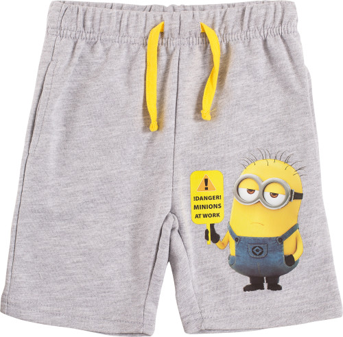 Despicable me, Shorts, Melange grey