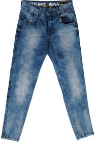 Grunt, Jeans, Tube, Bleached Blue