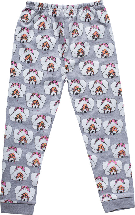 Gardner and The Gang, Leggings, Edina Polar Bear, Grey