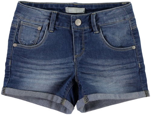 Name it, Jeansshorts, Siri, Kids, Dark Blue Denim