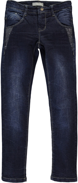 Name it, Jeans, Rit medium, Dark denim