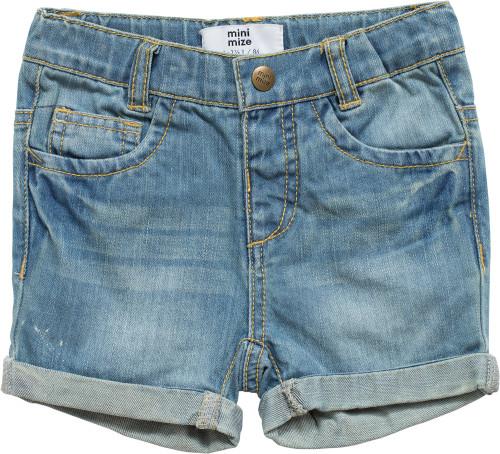 Mini Mize, Jeansshorts, Baby, Storm, Medium blue denim